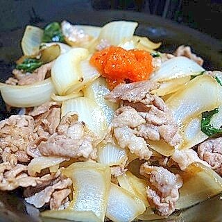 あっさり、うまい！　豚としそのポン酢炒め丼